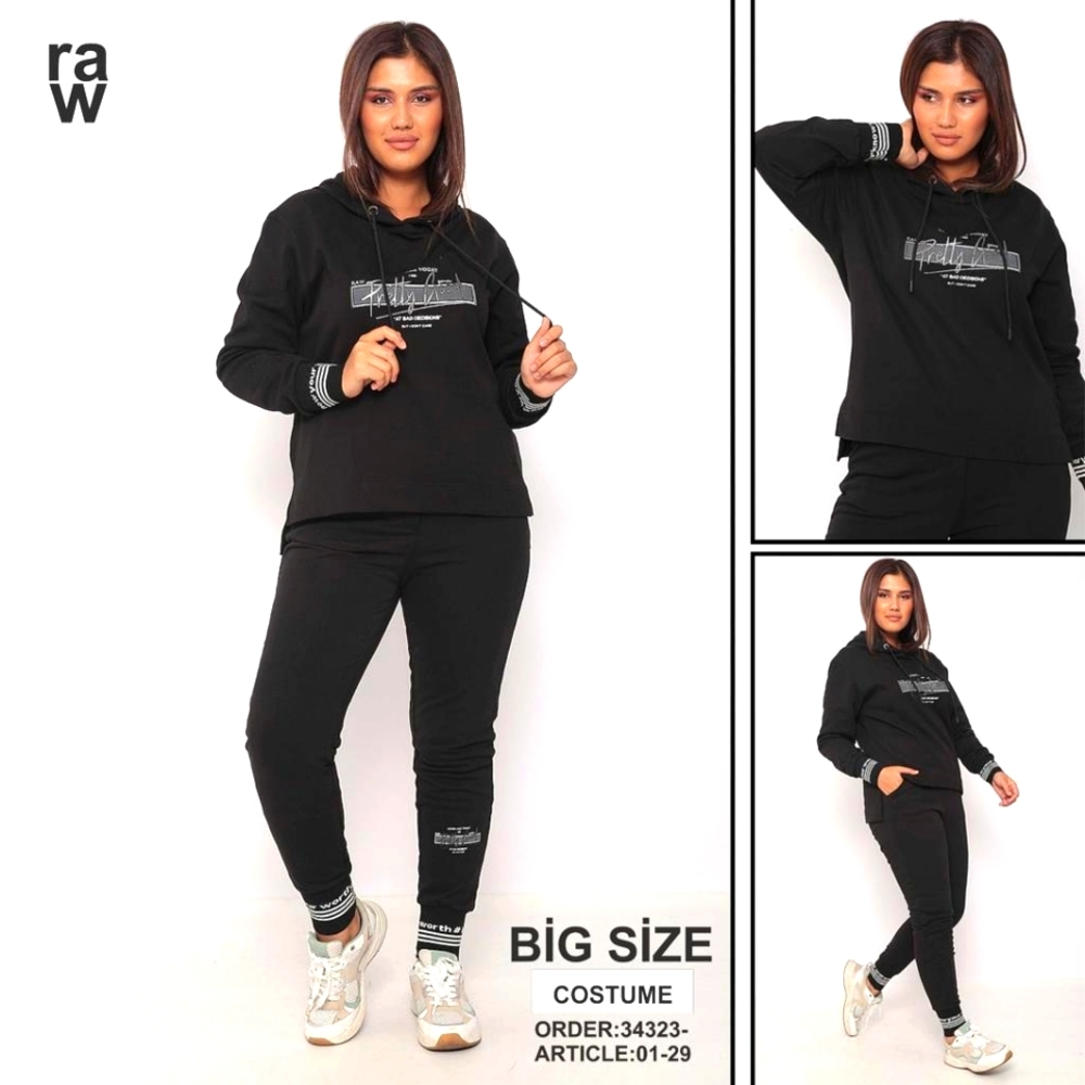 Women's tracksuit new big sizes